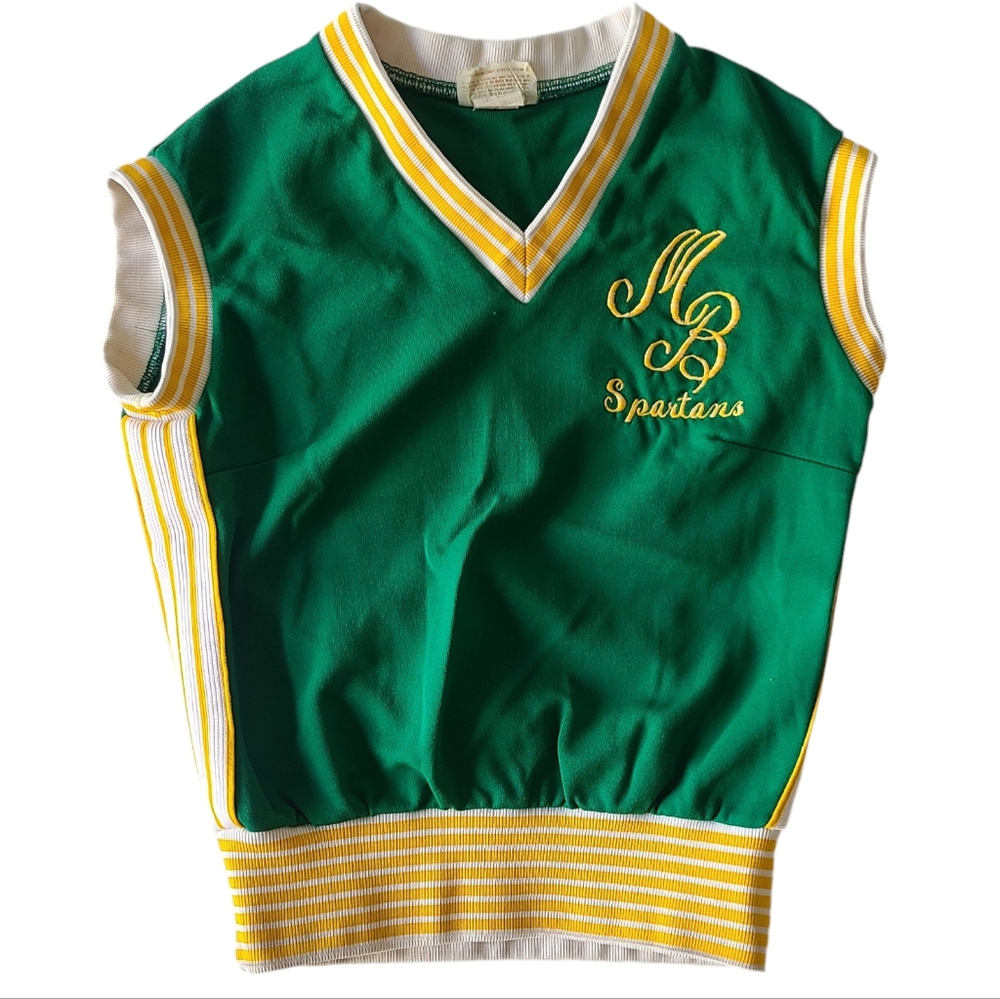 Vintage Cheerleading Uniform Vest